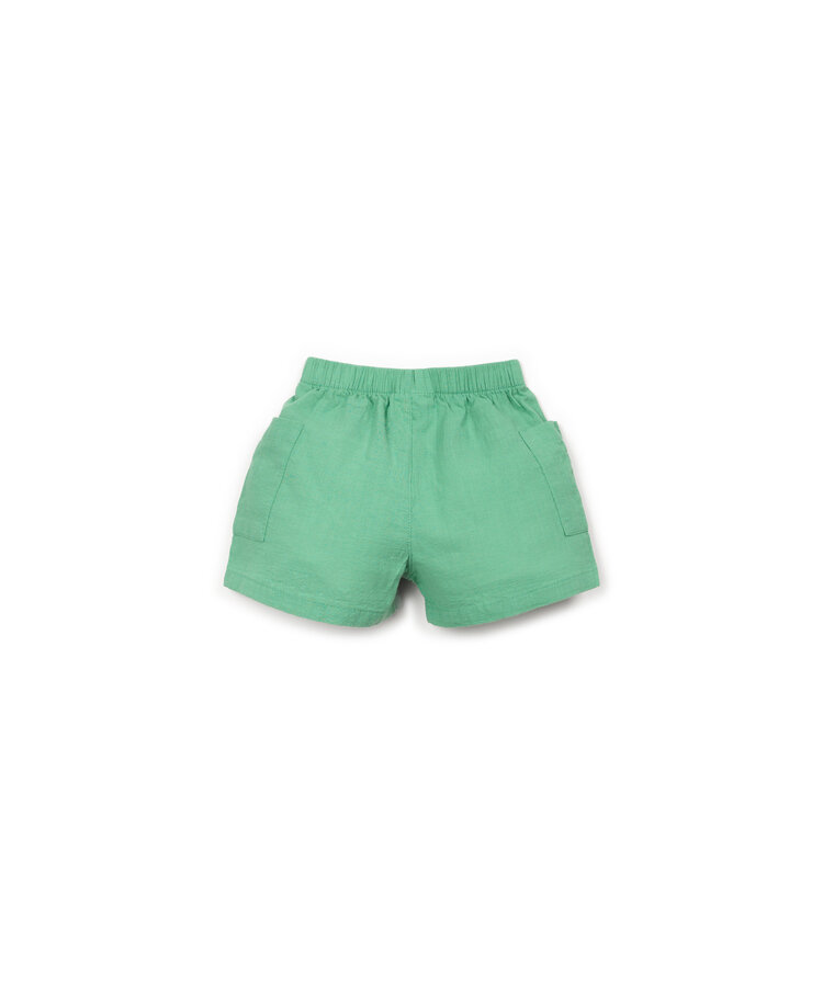 Play Up Woven Shorts - Mint