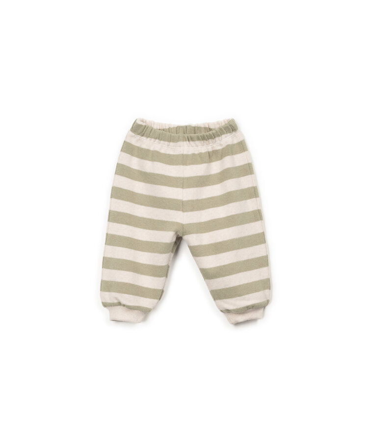 Play Up Striped Jersey Leggings - Bio Resin/Texture
