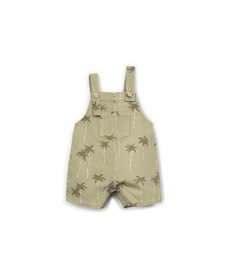 Play Up Printed Twill Jumpsuit - Texture