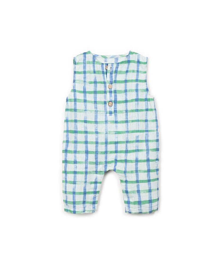 Play Up Printed Woven Jumpsuit - Studio