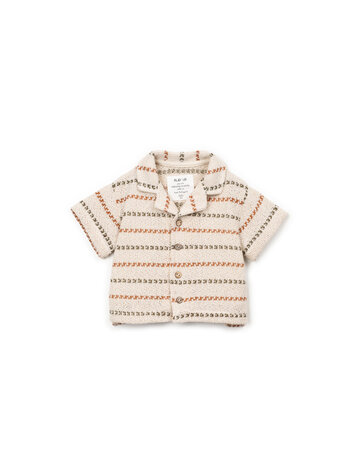 Play Up Striped Jersey Shirt - Bio Resin/Sew