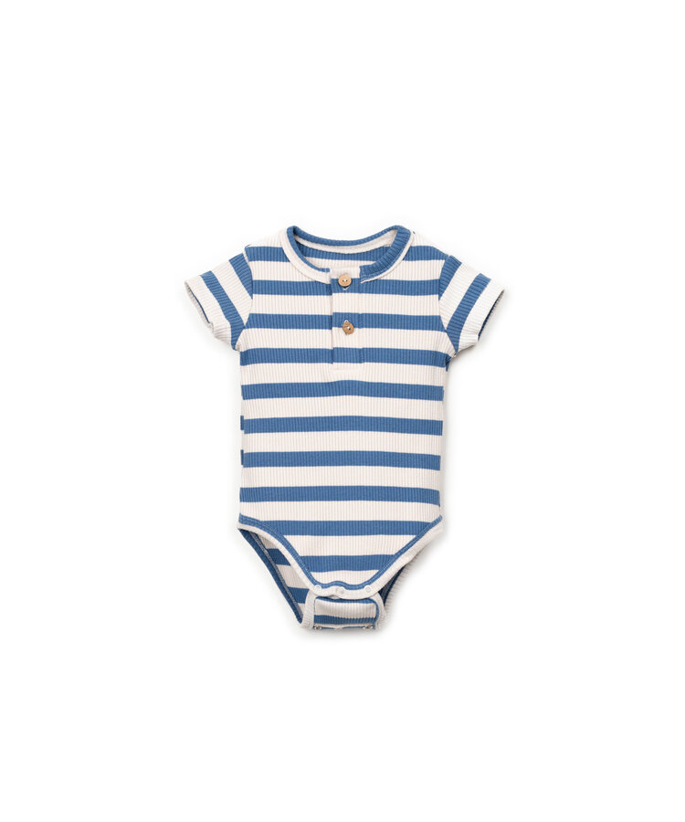 Play Up Striped Rib Body - Bio Resin/Lisboa