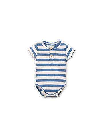 Play Up Striped Rib Body - Bio Resin/Lisboa