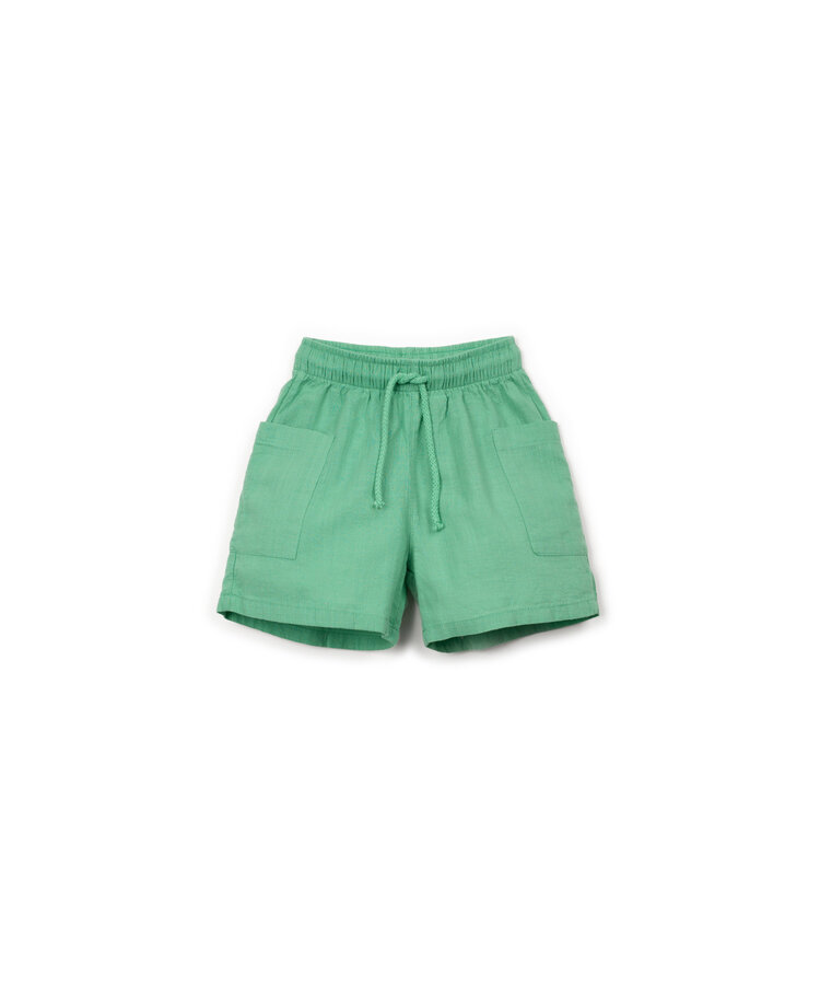 Play Up Woven Shorts - Mint
