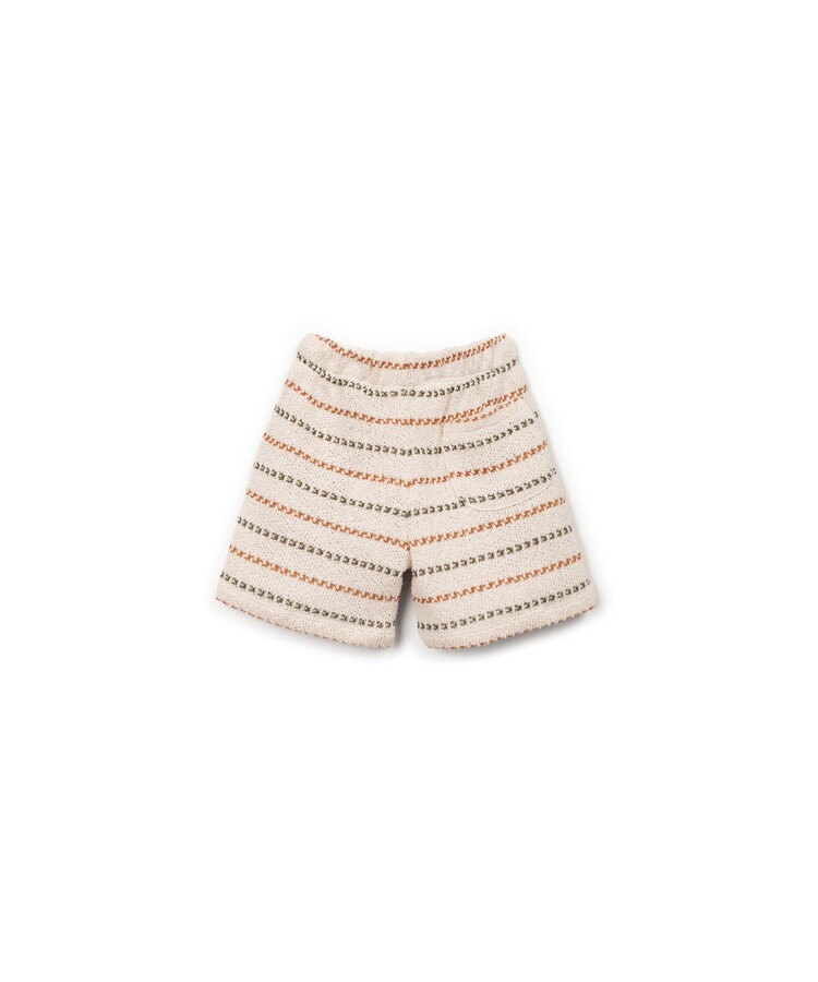 Play Up Striped Jersey Shorts - Bio Resin/Sew