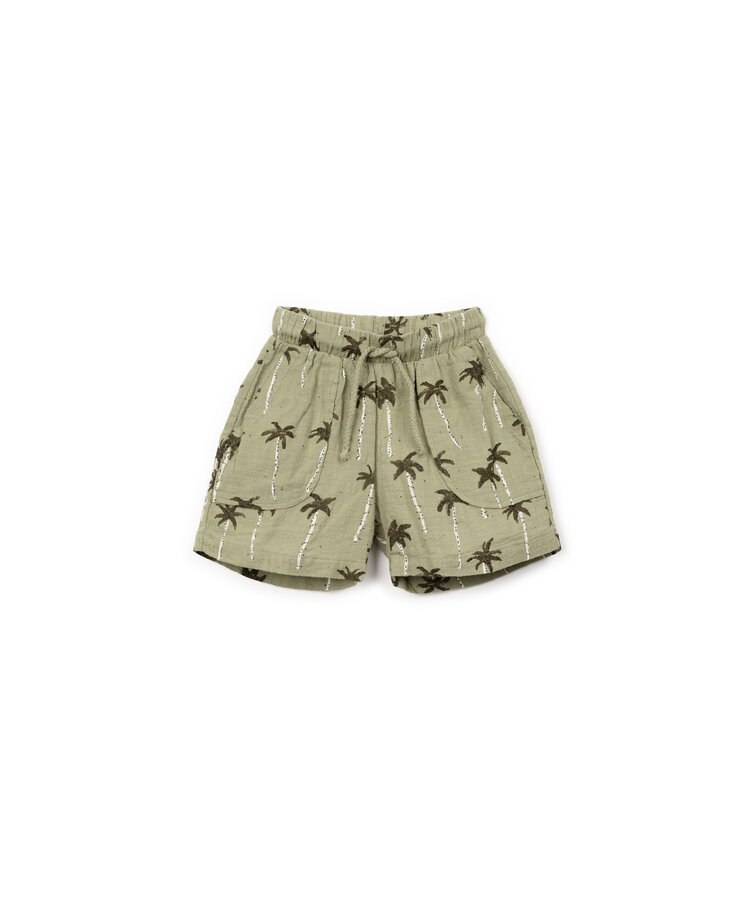 Play Up Printed Woven Shorts - Texture
