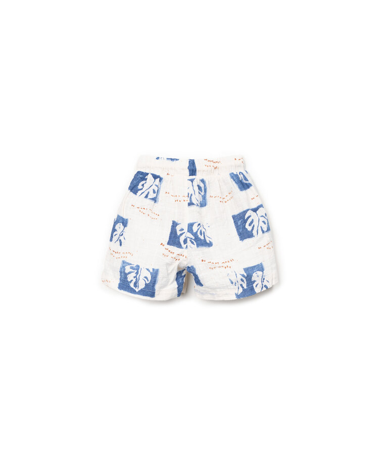 Play Up Printed Woven Shorts - Bio Resin