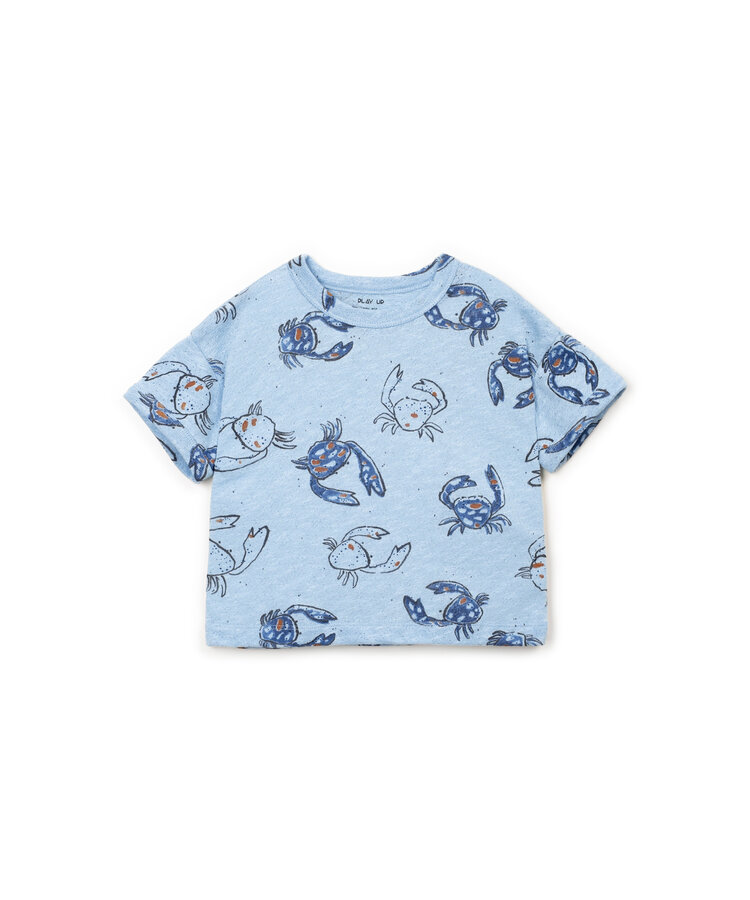 Play Up Printed Flamé Jersey T-shirt - Copenhaga