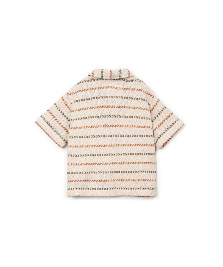 Play Up Striped Jersey T-shirt - Bio Resin/Sew