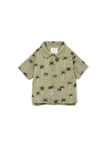 Play Up Printed Woven Shirt - Texture