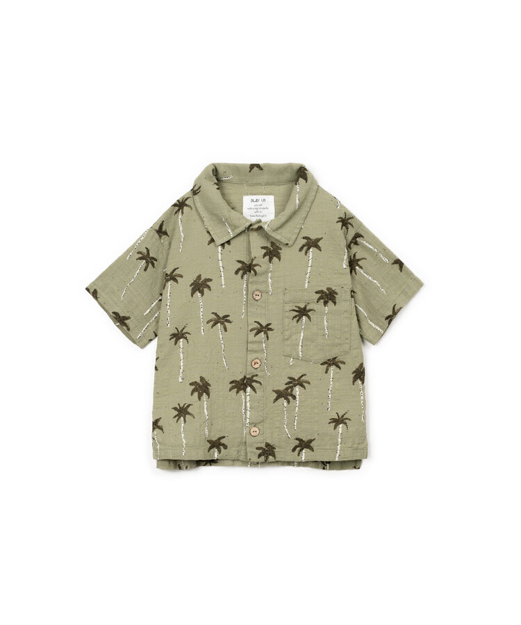 Play Up Printed Woven Shirt - Texture