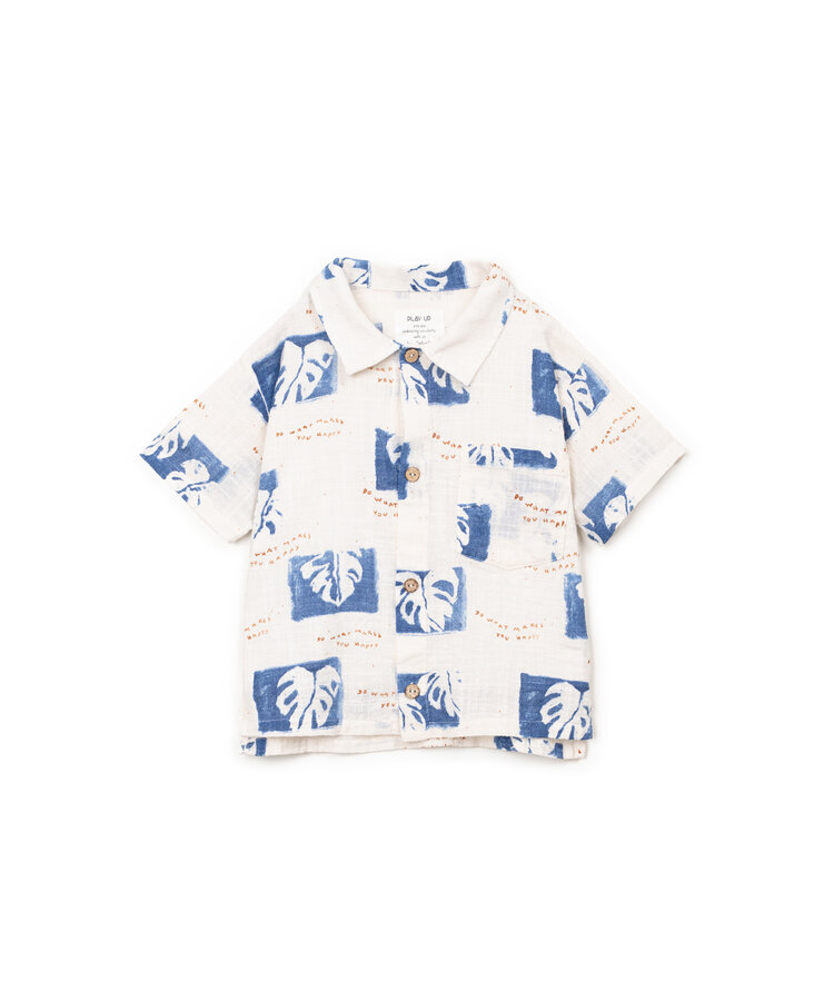 Play Up Printed Woven Shirt - Bio Resin