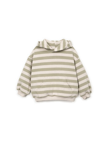 Play Up Striped Jersey Sweater - Bio Resin/Texture