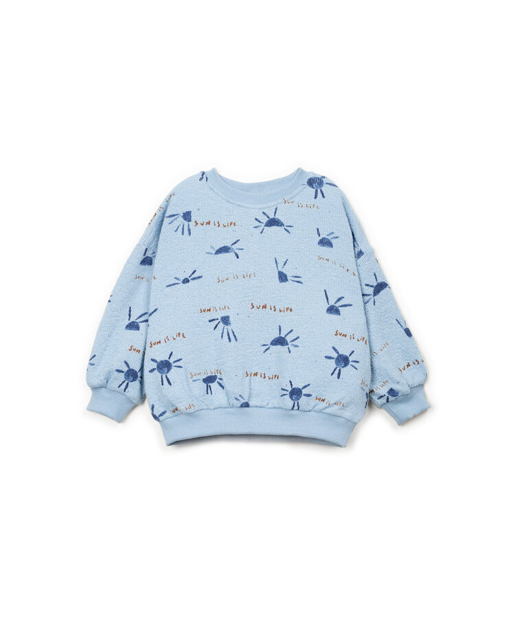 Play Up Printed Embellished Jersey Sweater - Copenhaga