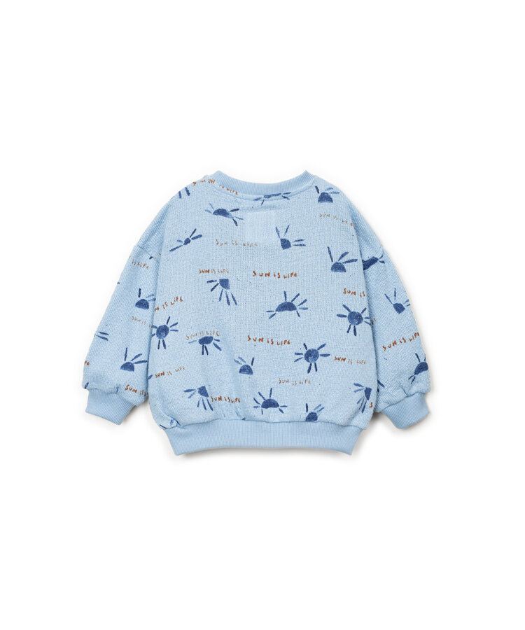 Play Up Printed Embellished Jersey Sweater - Copenhaga