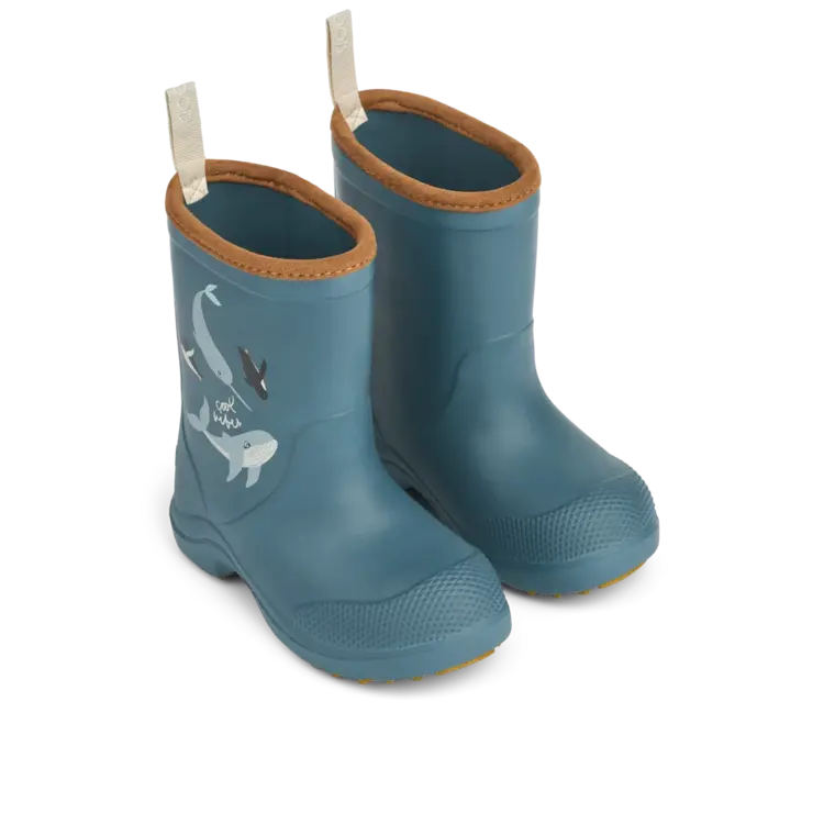 Liewood Aston Rainboot - Arctic/Ocean View