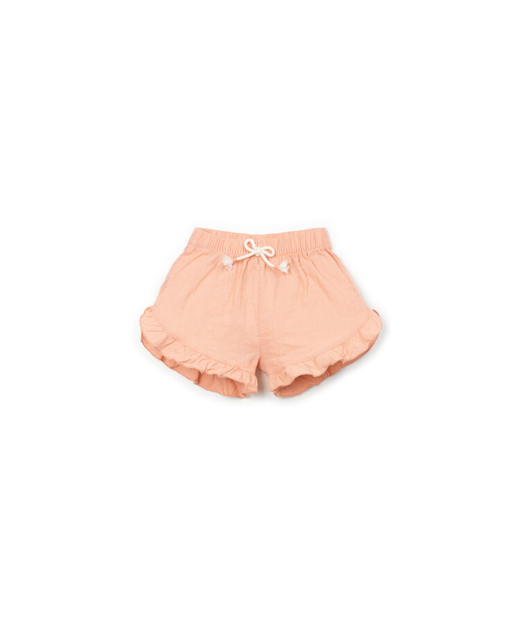 Play Up Woven Shorts - Tulip
