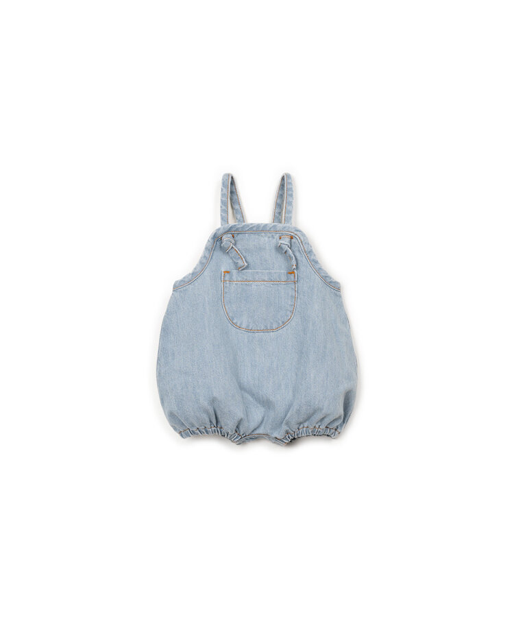 Play Up Denim Jumpsuit - Jeans
