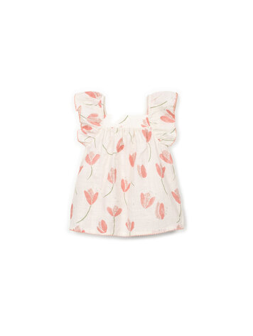 Play Up Printed Woven Dress - Bio Resin