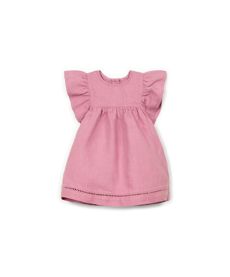 Play Up Linen Dress - Sculpture