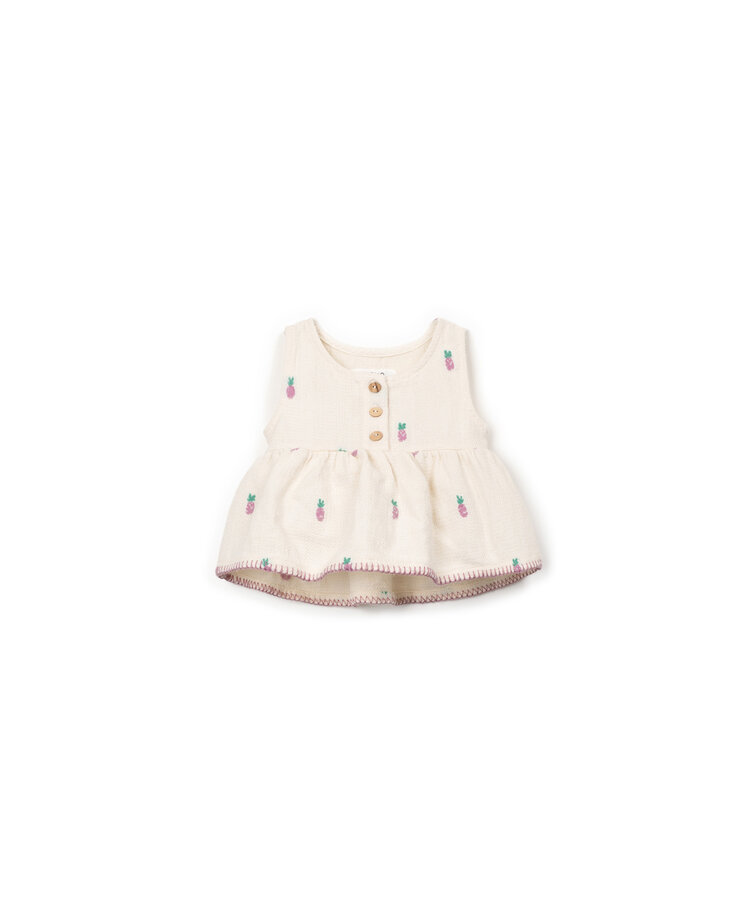 Play Up Woven Top - Bio Resin