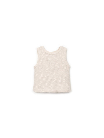 Play Up Embellished Piqué Top - Bio Resin