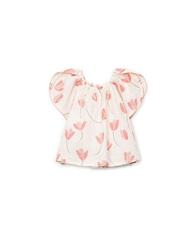 Play Up Printed Woven Tunic - Bio Resin