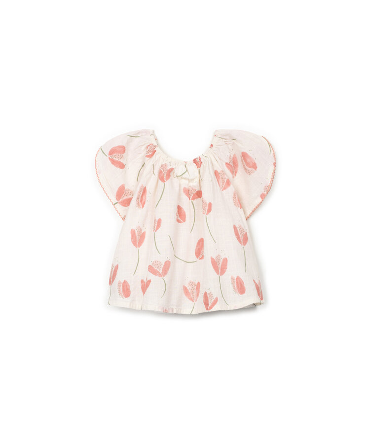 Play Up Printed Woven Tunic - Bio Resin