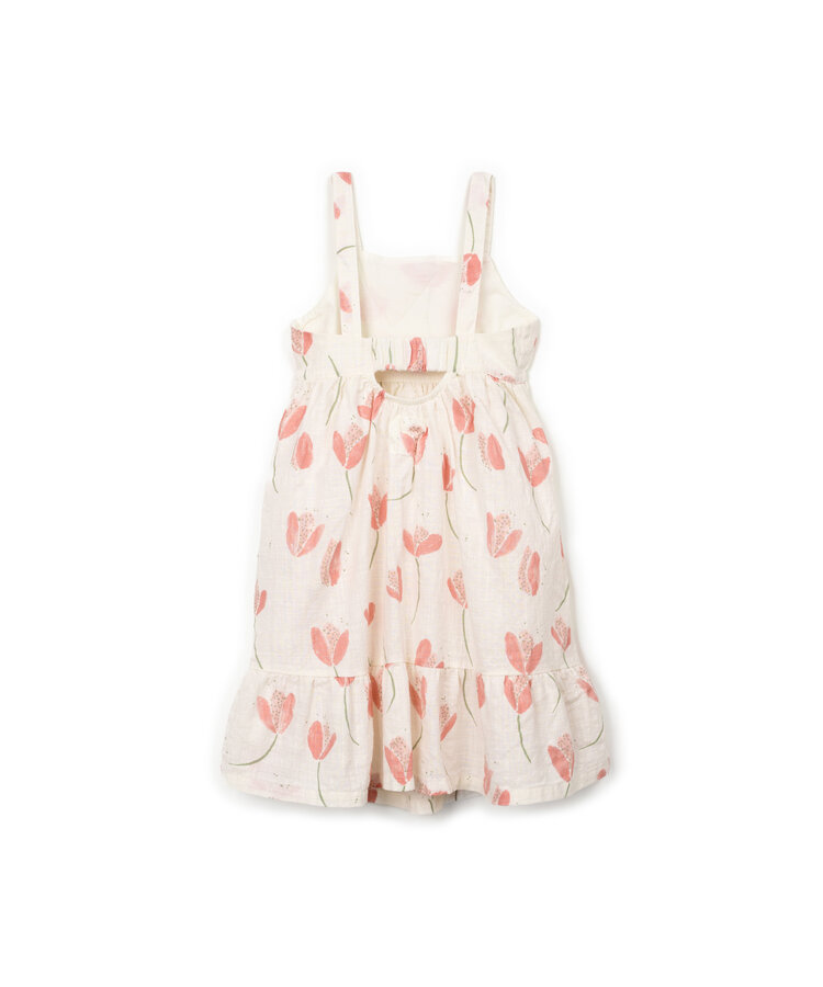 Play Up Printed Woven Dress Tulip - Bio Resin