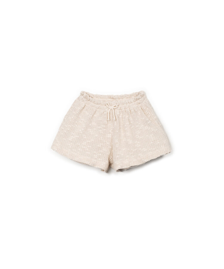 Play Up Embellished Piqué Shorts - Bio Resin