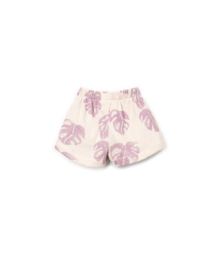 Play Up Printed Embellished Jersey Shorts - Bio Resin