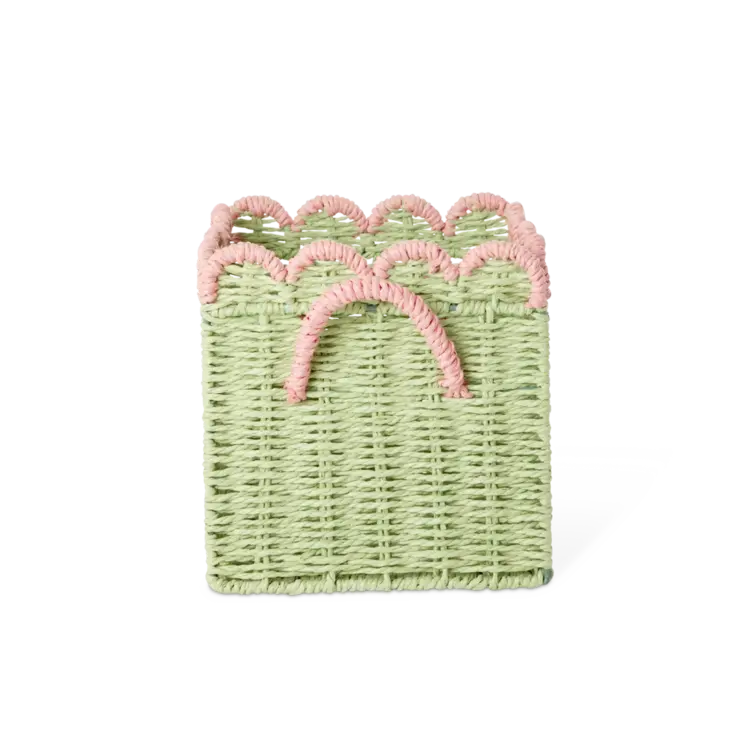 Foldable Storage Basket - Green