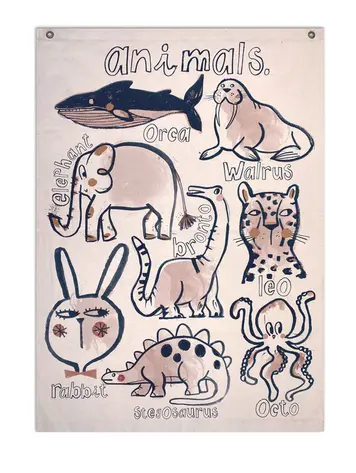 Studio Loco Wallhanger- Animals