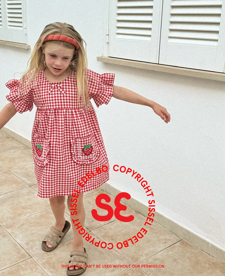 Sissel Edelbo Ohio Mini Dress - Red Checks