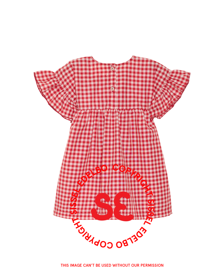 Sissel Edelbo Ohio Mini Dress - Red Checks