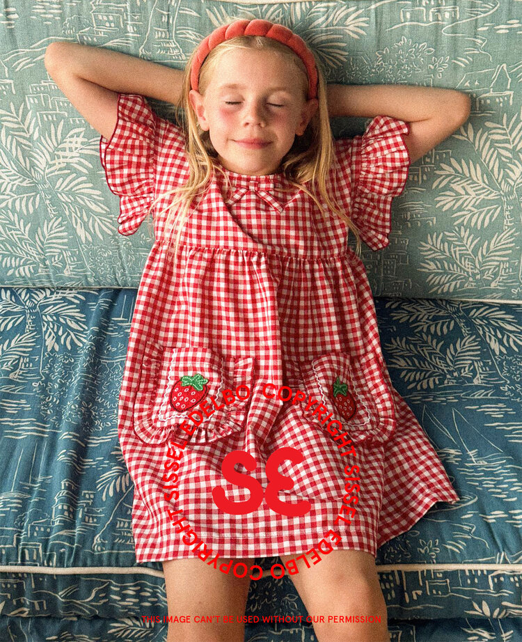 Sissel Edelbo Ohio Mini Dress - Red Checks