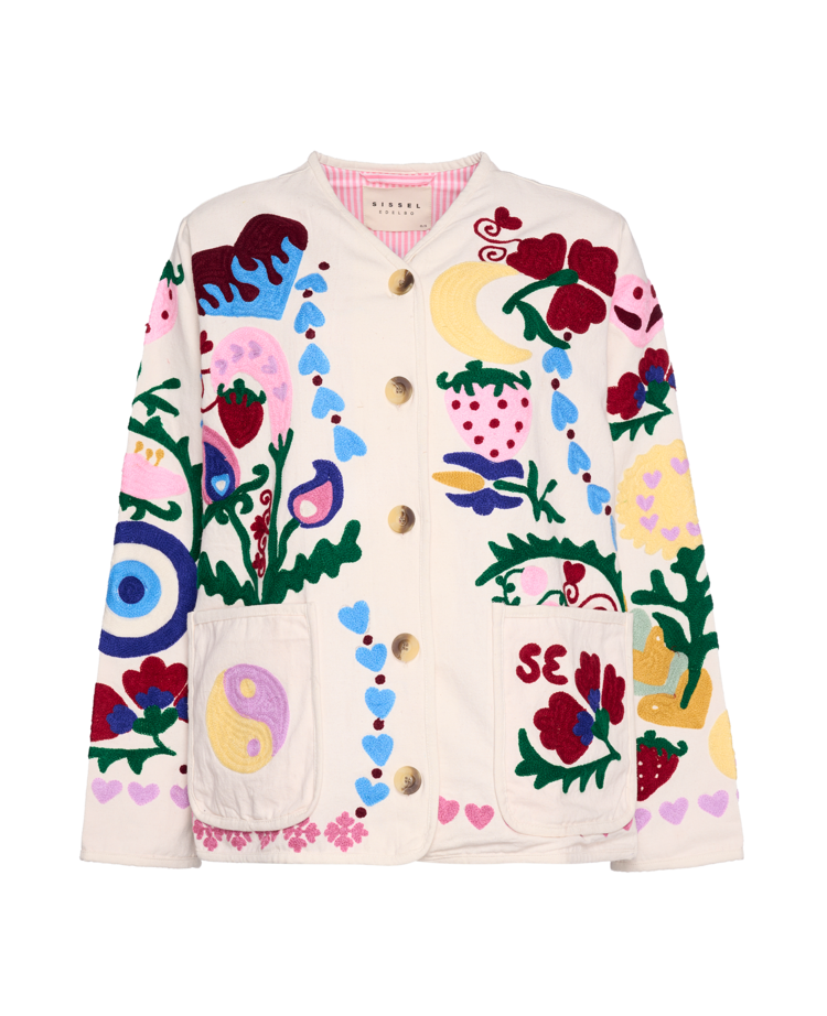 Sissel Edelbo Maggie Jacket - Suzani White Rose