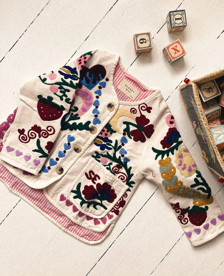 Sissel Edelbo Maggie Jacket - Suzani White Rose