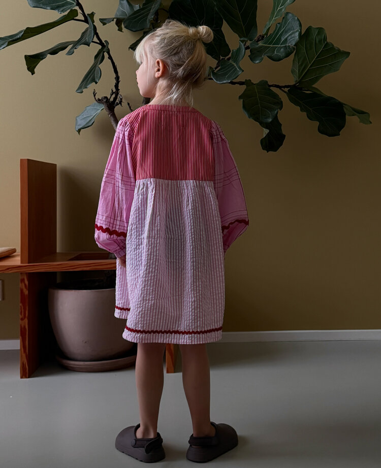 Sissel Edelbo Gaia Mini Dress - Leftover Rose Mix