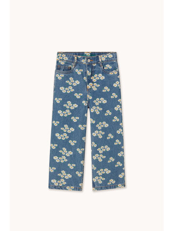 Tiny Cottons Blossoms Denim Jeans - Blue