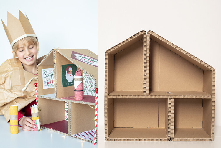 Koko Cardboards Play House - Honeycomb Cardboard