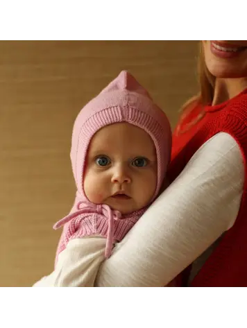 Hvid Pixie Bonnet Isidor - Cotton Candy