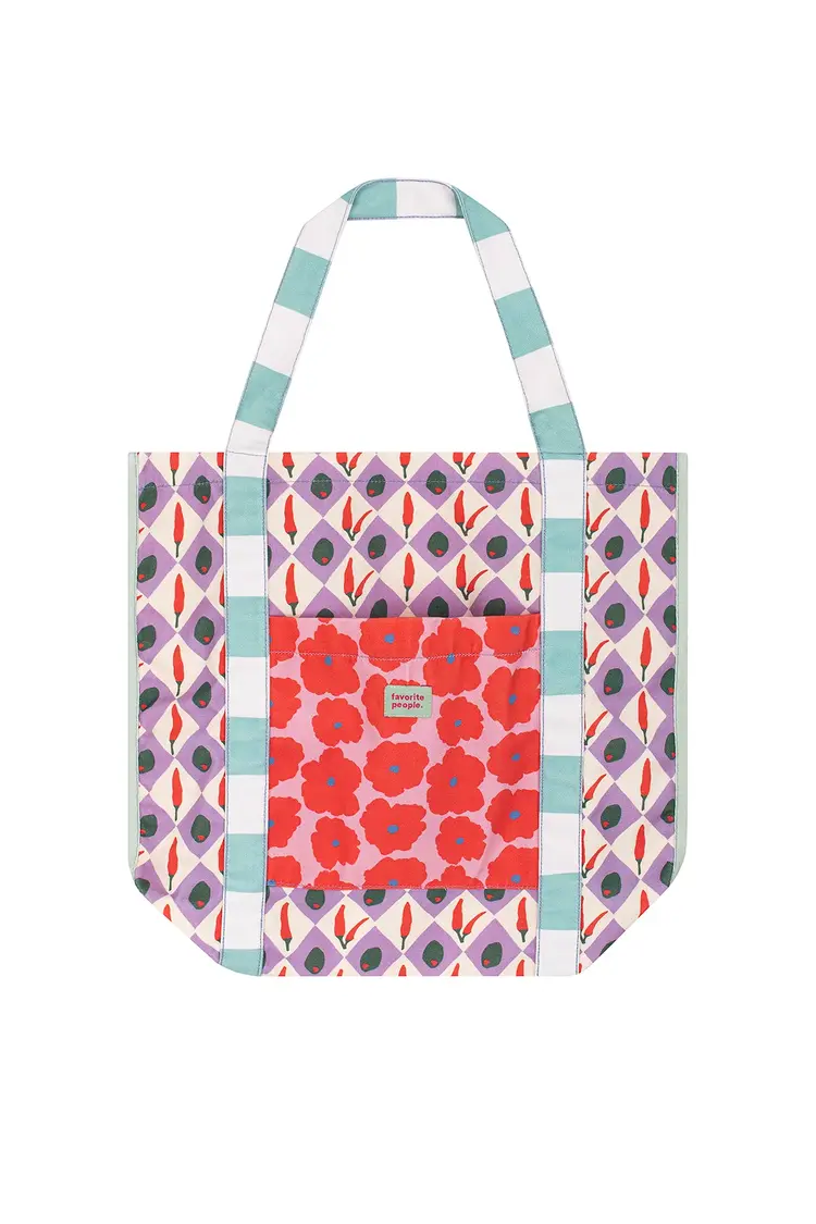 Favorite People Formaggio Bag - White/Lilac