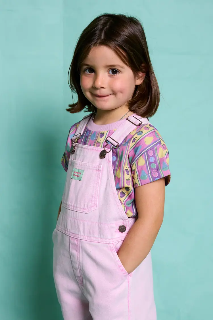 Favorite People Fuchsia Overalls - Pink