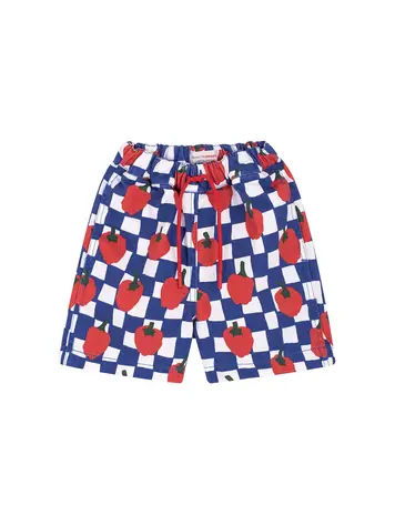 Favorite People La Cantina Boy Shorts - Blue/White