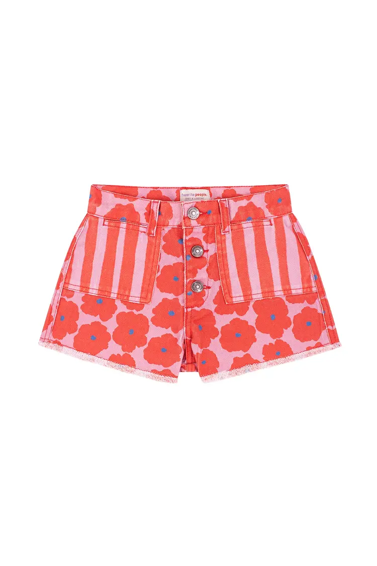 Favorite People Napoli Girl Shorts - Pink