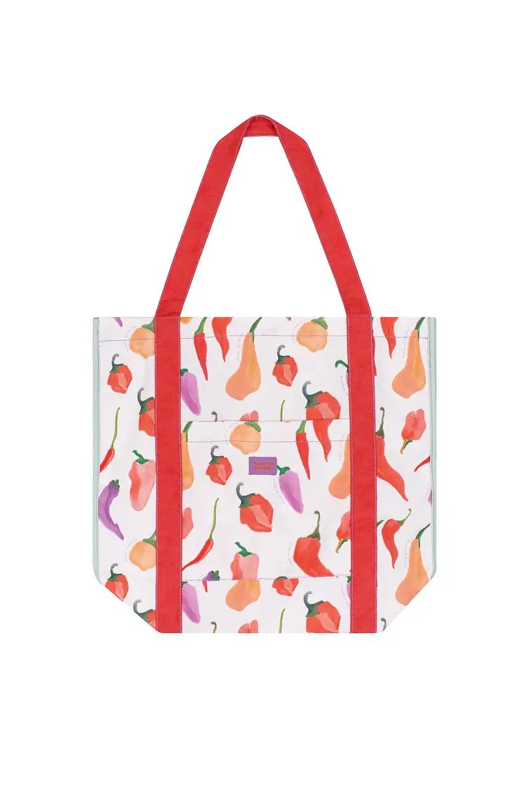 Favorite People Peperone Bag -  White