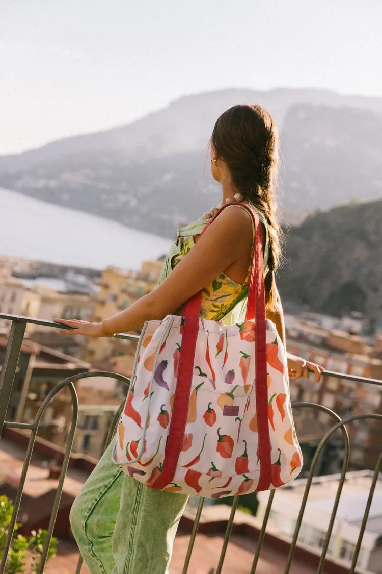 Favorite People Peperone Bag -  White