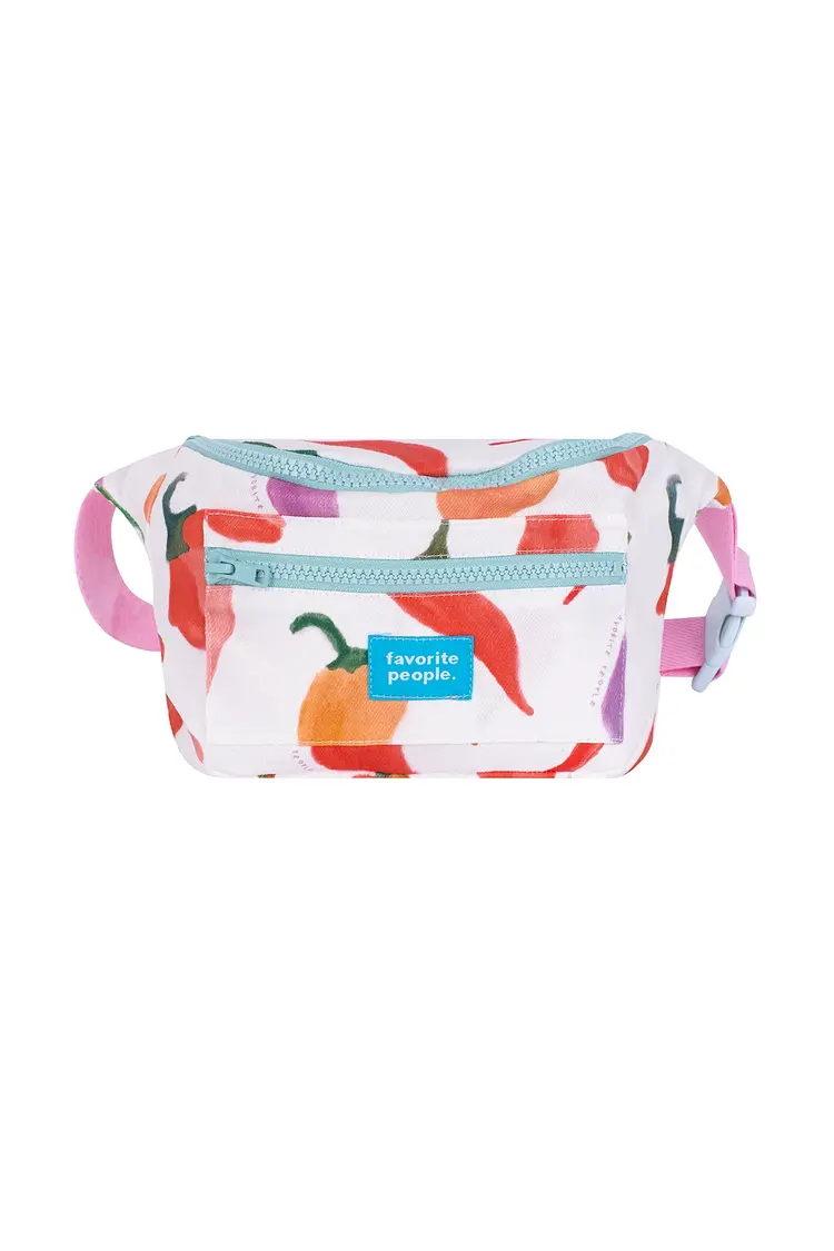 Favorite People Peperone Fanny Pack - White