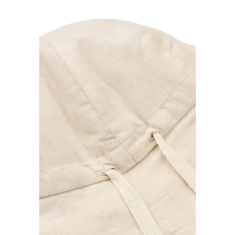 Liewood Gorm Linen Sun Hat With Ears - Panda/Sandy